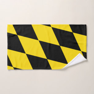 Hand Towel with Flag of Munich