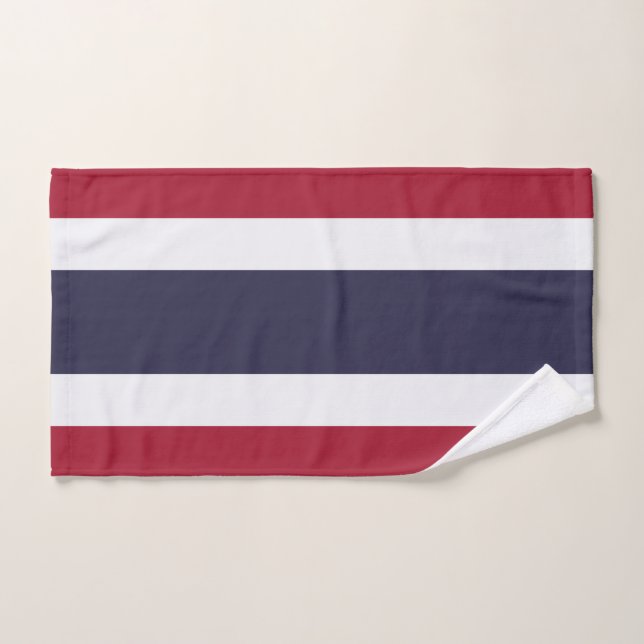 Hand Towel with Flag of Thailand (Hand Towel)