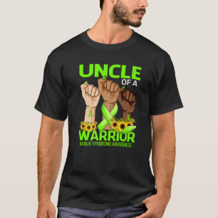 Hand Uncle Of A Warrior Kabuki Syndrome Awareness T-Shirt