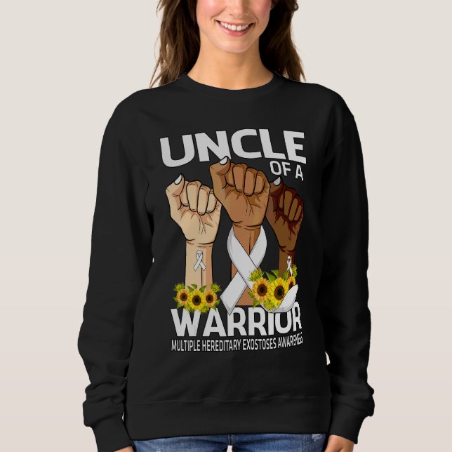 Hand Uncle Of A Warrior Multiple Hereditary Exosto Sweatshirt (Front)