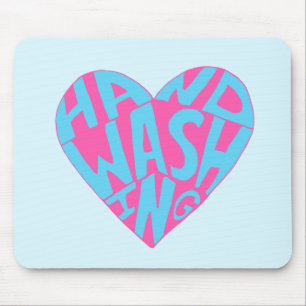 Hand Washing Hand Mouse Mat