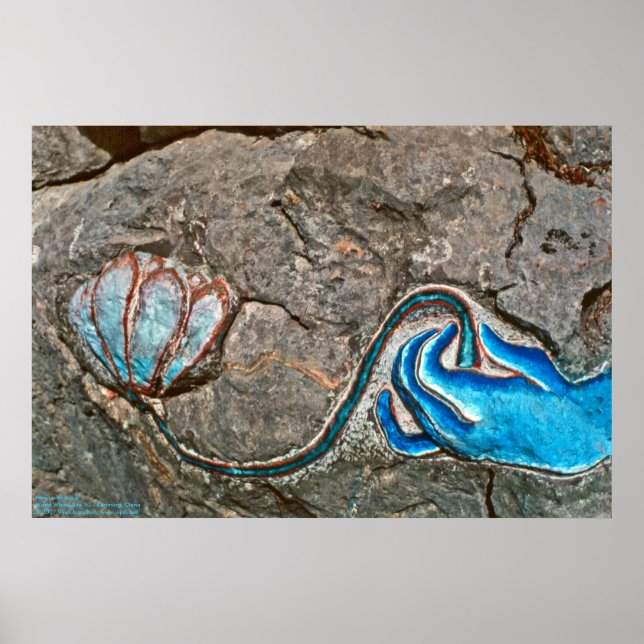 Hand with Lotus/Poster Poster (Front)