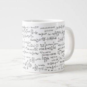 Hand Written Math Equations // Large Coffee Mug