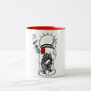 Handala (Palestinian Kid) on Mug