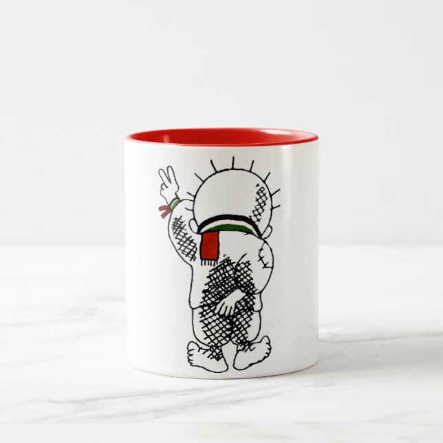 Handala (Palestinian Kid) on Mug (Center)