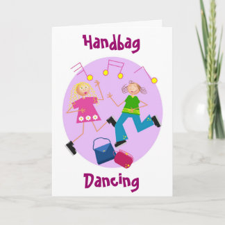 Handbag Dancing Card