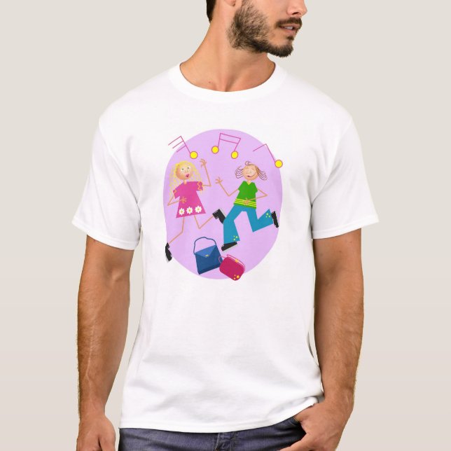 Handbag Dancing T-Shirt (Front)
