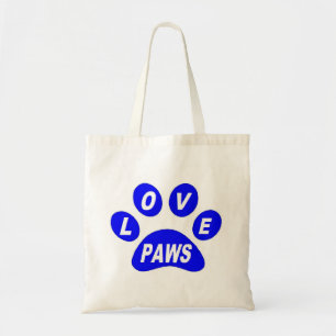 Handbag Love Paws on Paws Blue