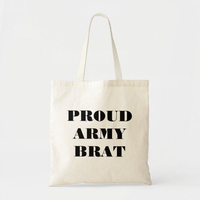 Handbag Proud Army Brat (Front)