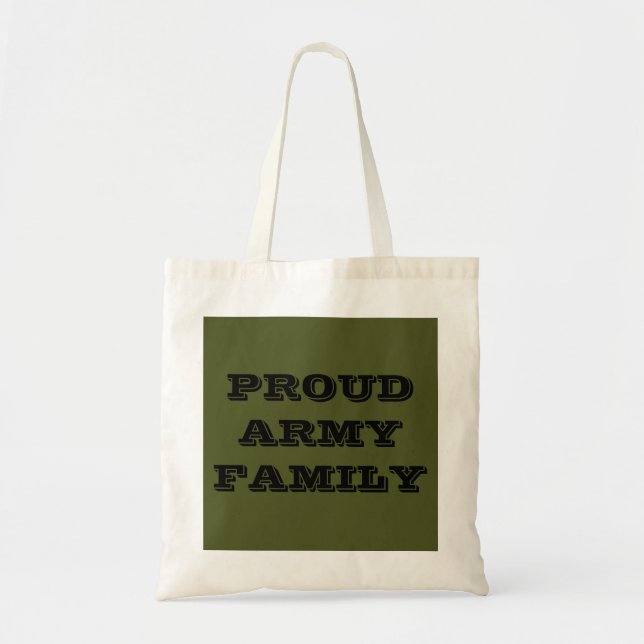 Handbag Proud Army Family (Front)