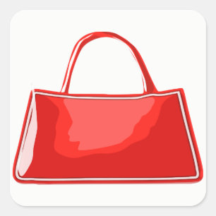 Handbag Square Sticker
