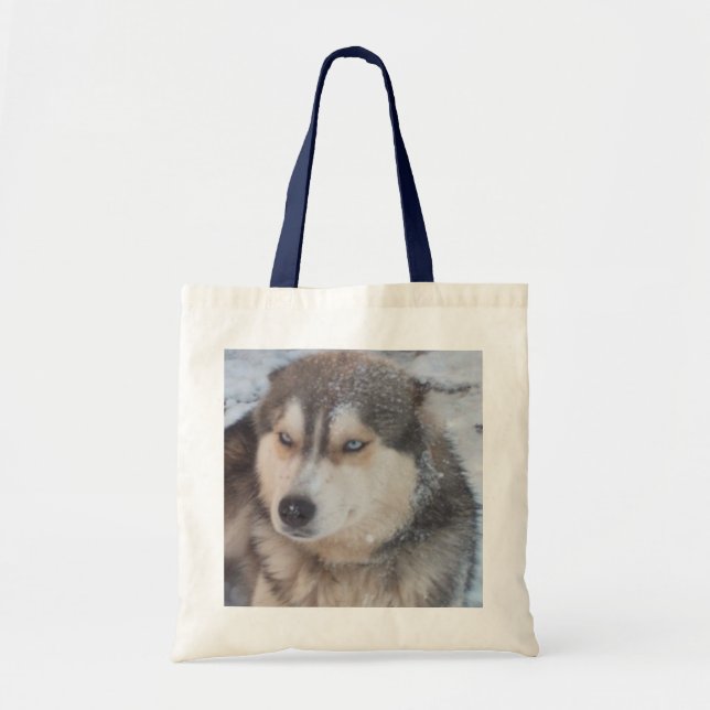 Handbag with Husky (Front)