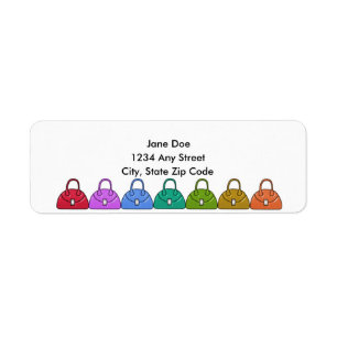 Handbags Return Address Label