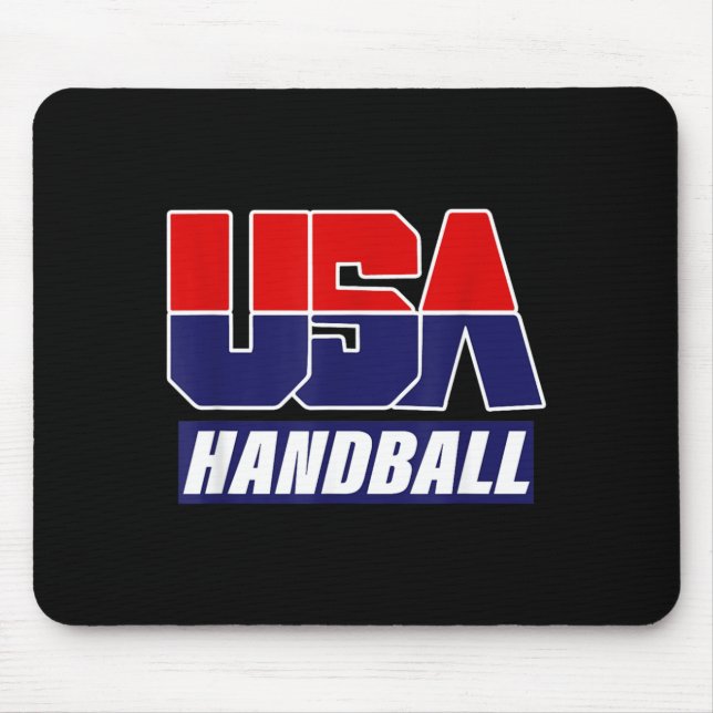 Handball 2021 Usa Team Mouse Mat (Front)