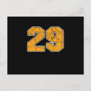 Handball 29 th Birthday Celebration Sports Gift Postcard