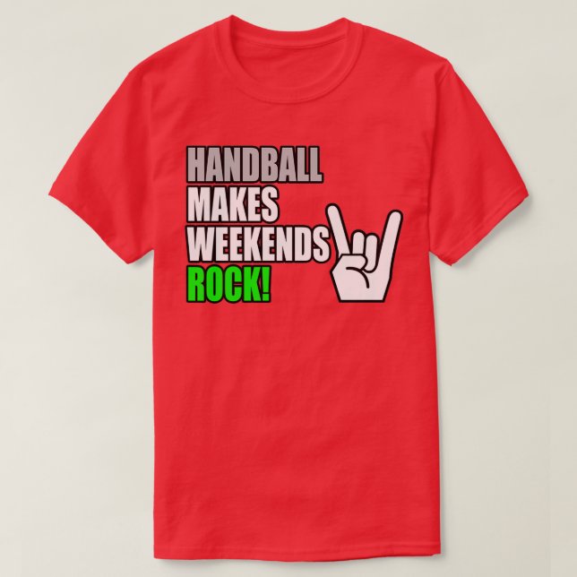Handball 39 2 T-Shirt (Design Front)