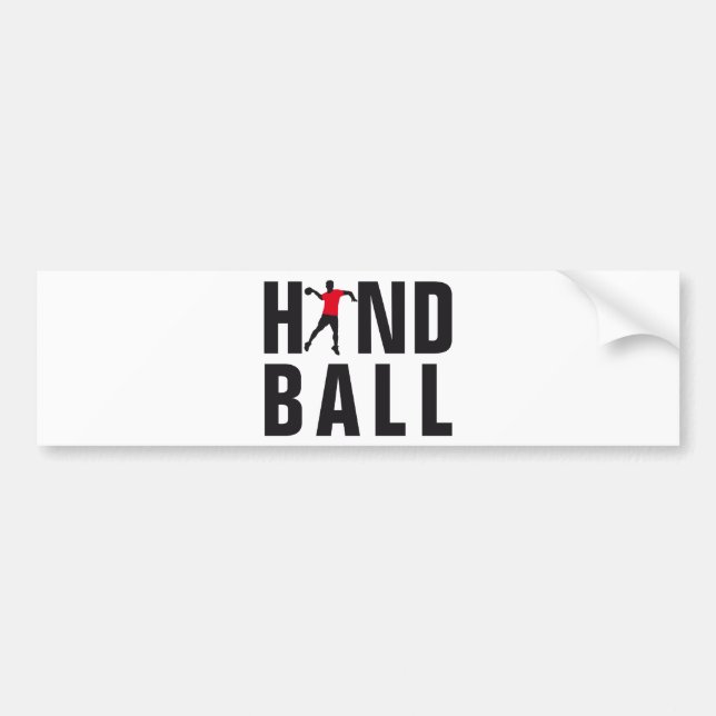 Handball Bumper Sticker (Front)