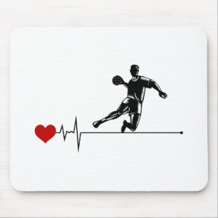 Handball Coach Handballer Funny Saying  Mouse Mat