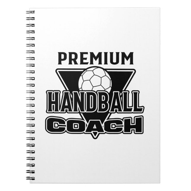 Handball Coach Notebook (Front)