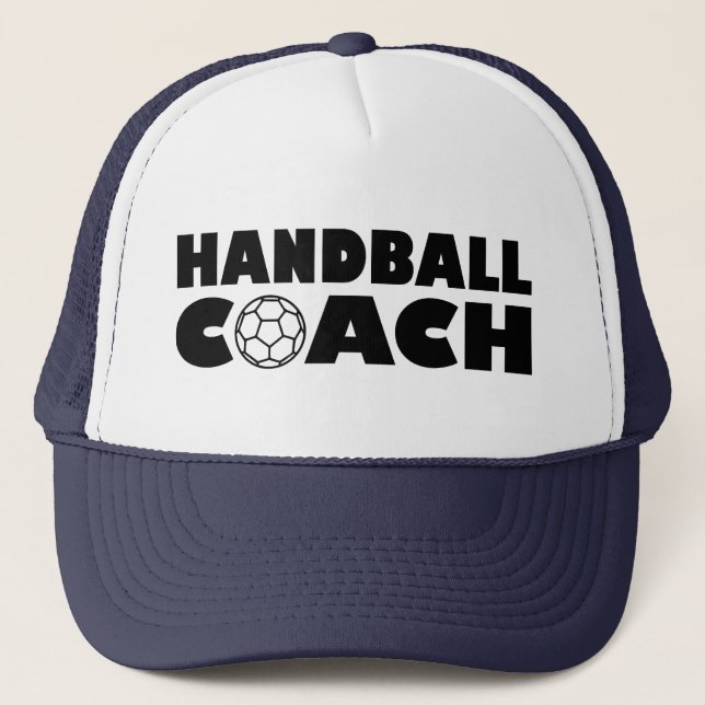Handball coach trucker hat (Front)