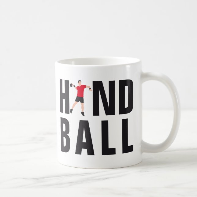 Handball Coffee Mug (Right)