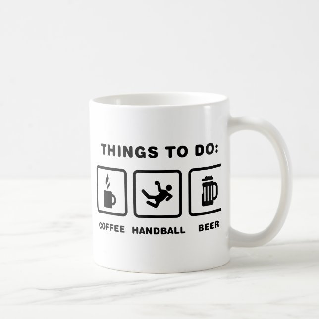 Handball Coffee Mug (Right)