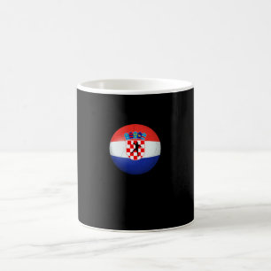 Handball - Croatia Flag Tournament Shirt Coffee Mug