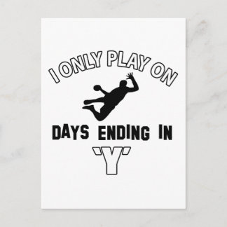 handball Designs Postcard