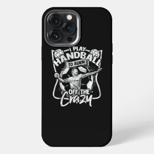 Handball Gift for Coach Goalkeeper Sport Hobby iPhone 13 Pro Max Case
