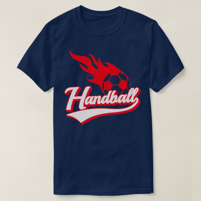 Handball Handball Design T-Shirt (Design Front)