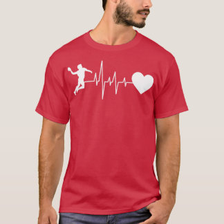 Handball Handball Player Heartbeat 1 T-Shirt
