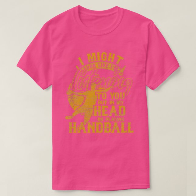 Handball hobby 3 T-Shirt (Design Front)
