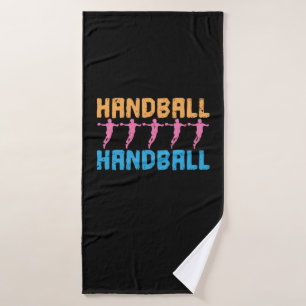 Handball is my hobby bath towel