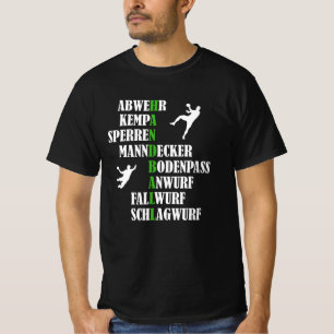 Handball Kempa Man Marker Drop Throw Gift T-Shirt