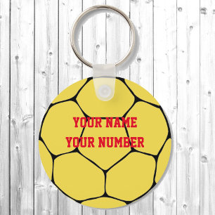 Handball Keychain Sport ID Tag Custom YOUR NAME