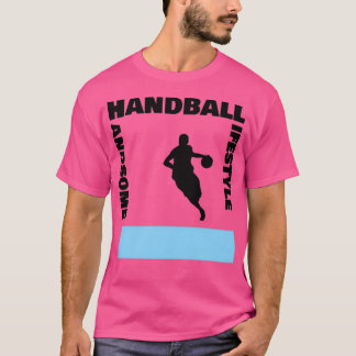 Handball lifestyle sport logo T-Shirt