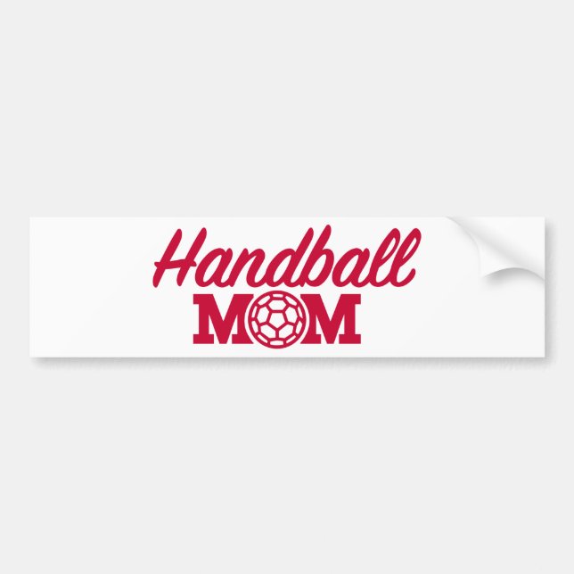 Handball mum bumper sticker (Front)