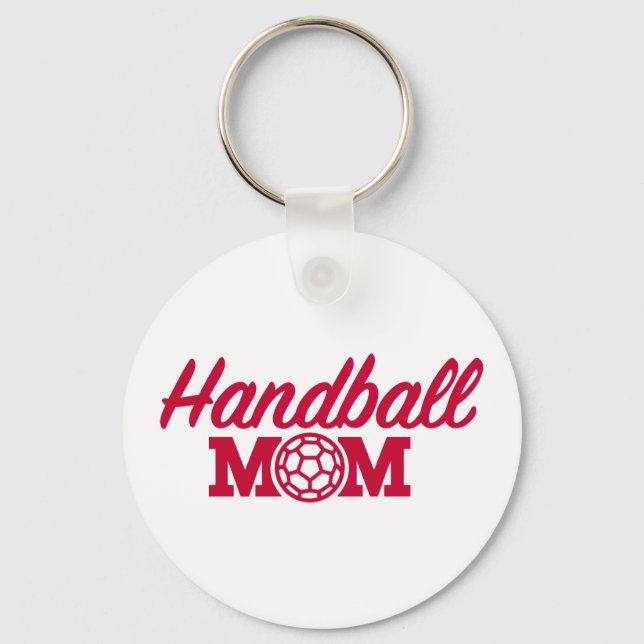 Handball mum key ring (Front)