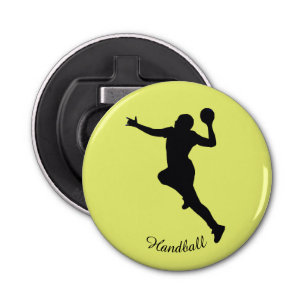Handball Player Bottle Opener