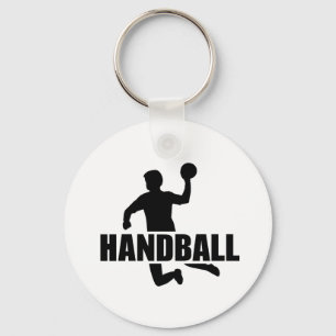 Handball player key ring