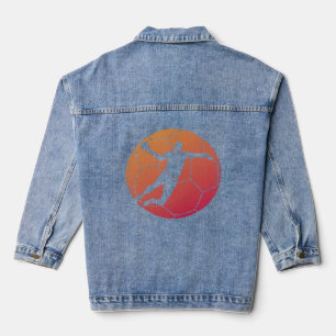 Handball players for children women and men  1  denim jacket