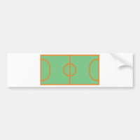 handball playing field icon