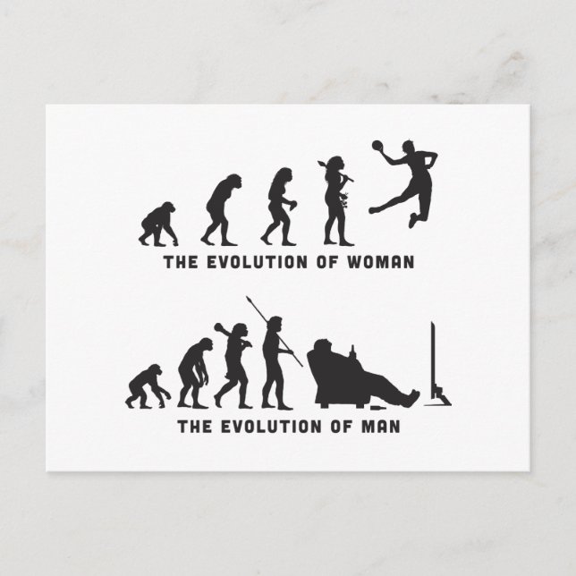 Handball Postcard (Front)