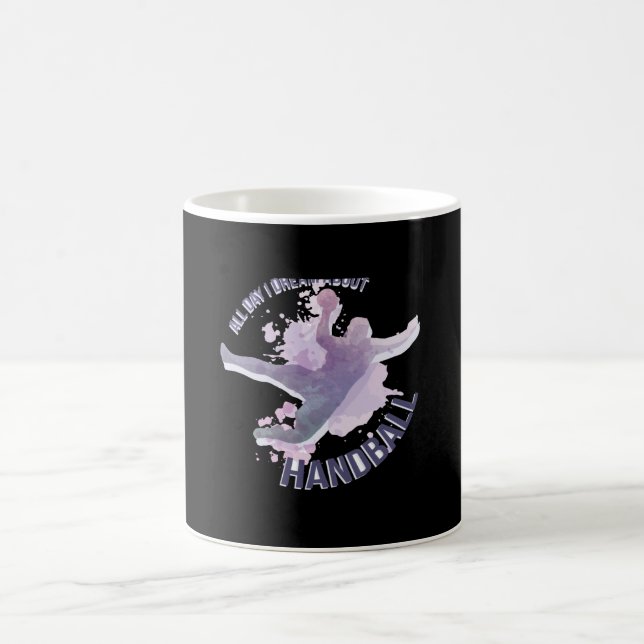 Handball Quote Coffee Mug (Center)
