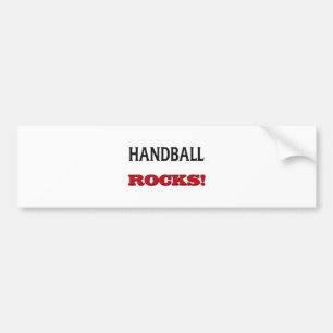 Handball Rocks Bumper Sticker