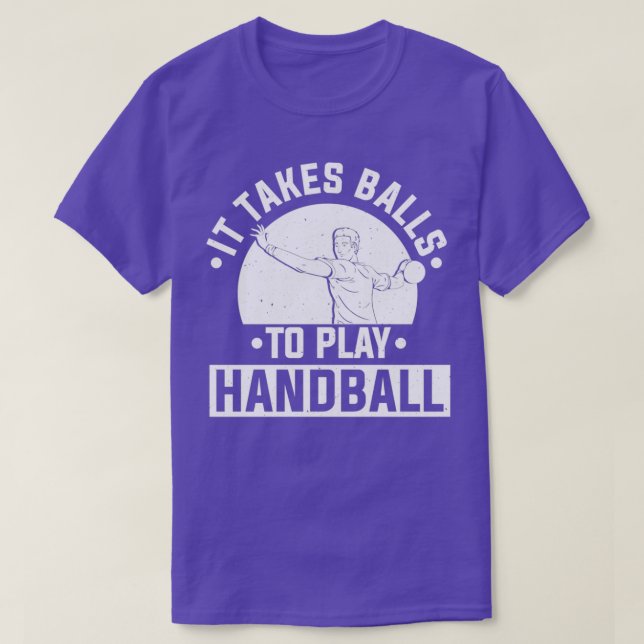 Handball Sayings Handball Player Team Sport Gift T-Shirt (Design Front)