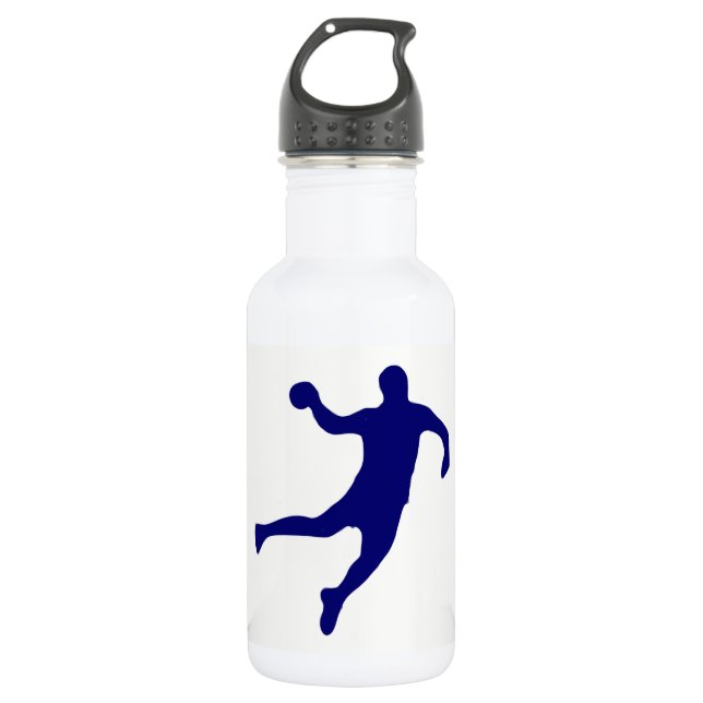 Handball Silhouette 532 Ml Water Bottle (Front)