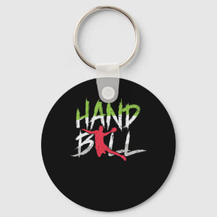 Handball Sprungwurf Key Ring