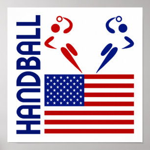 Handball United States Poster