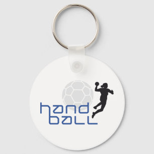 handball woman key ring